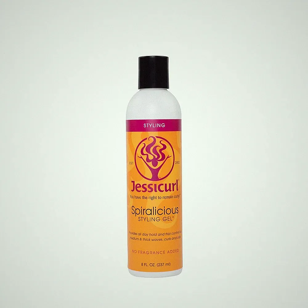Curly Hair Gel 8 Fl oz No Fragrance Added for Frizz Control